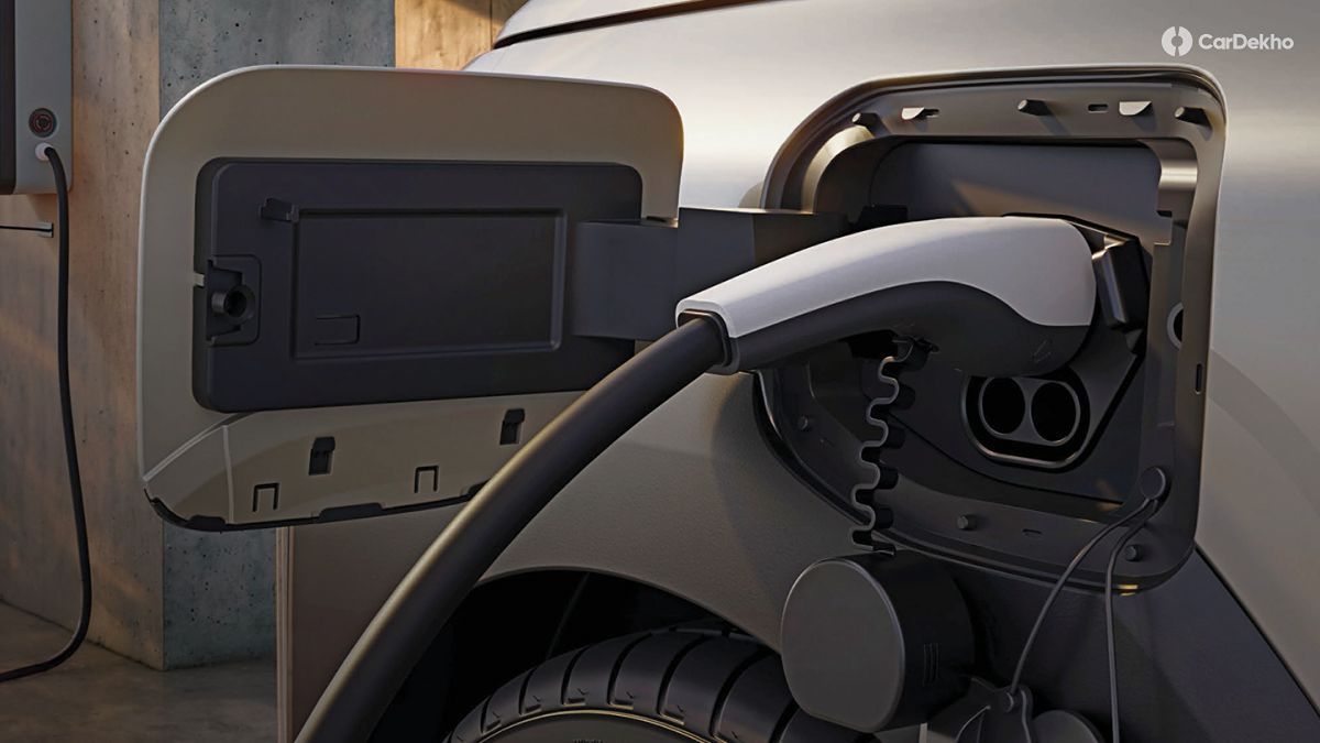 Kia Syros EV Charging Port
