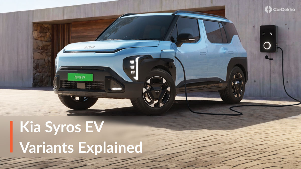 Kia Syros EV Variant Explained Kia Syros EV Variant Explained