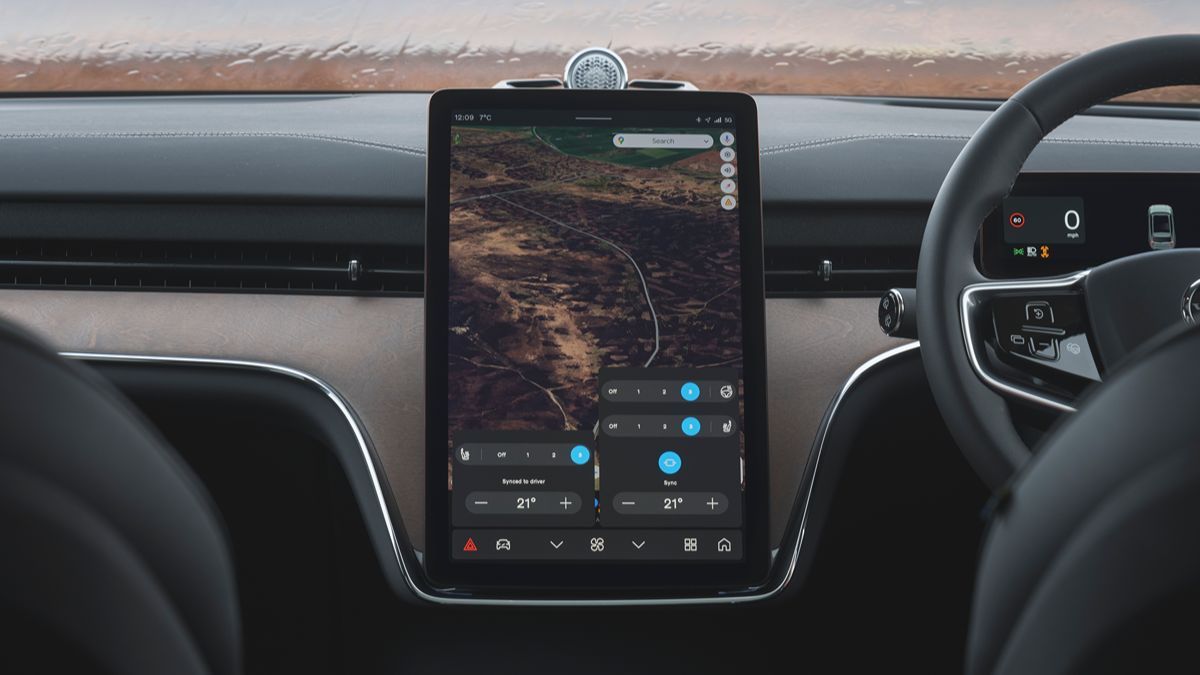Volvo EX90 Infotainment System