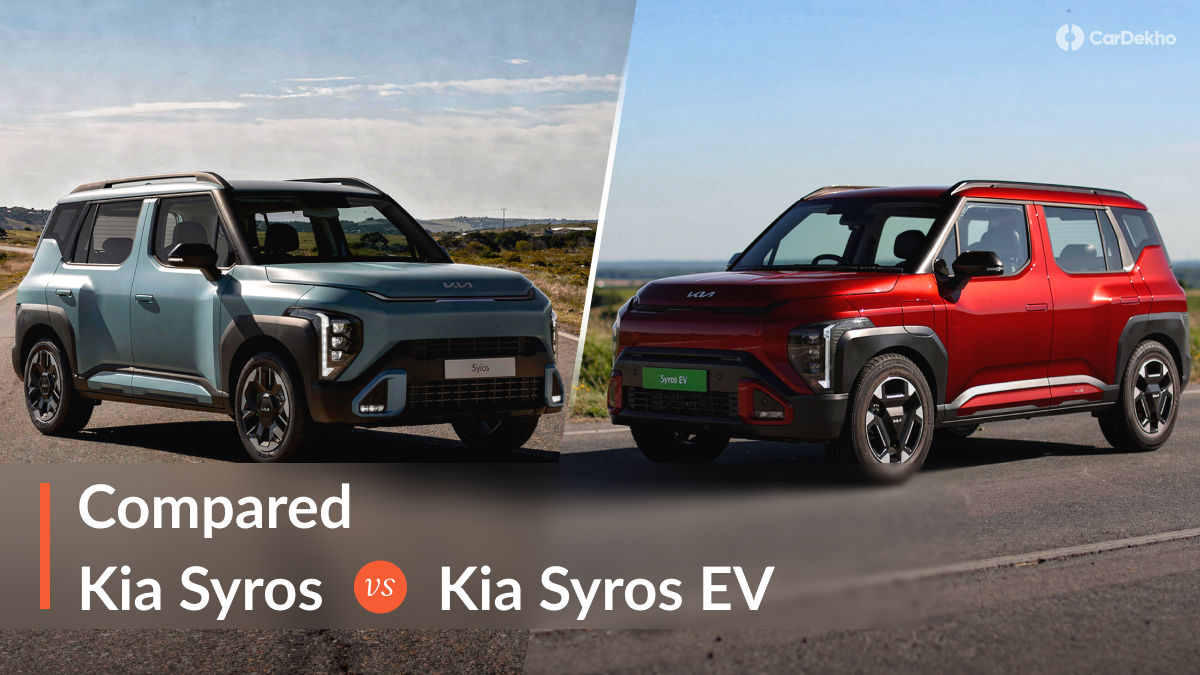 Kia Syros EV vs Kia Syros ICE