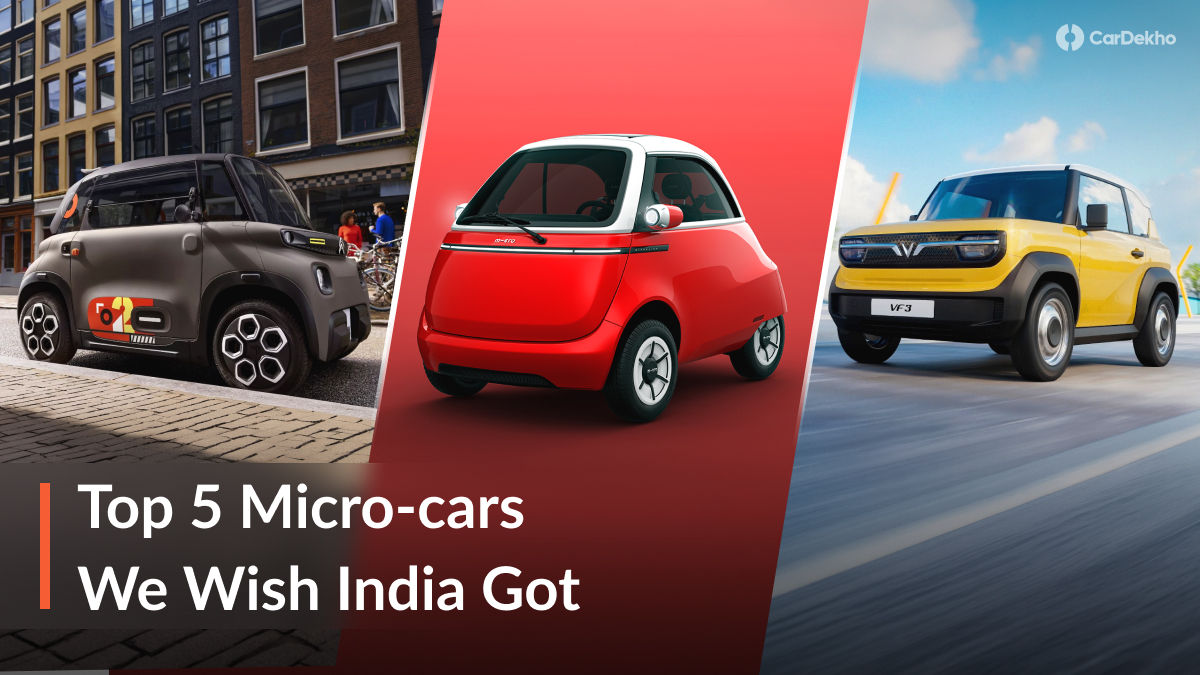 Top 5 Micro Cars We Wish India To Get