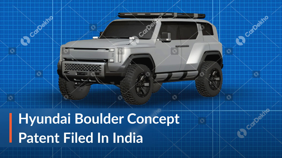 Hyundai Boulder SUV Patent Filed In India