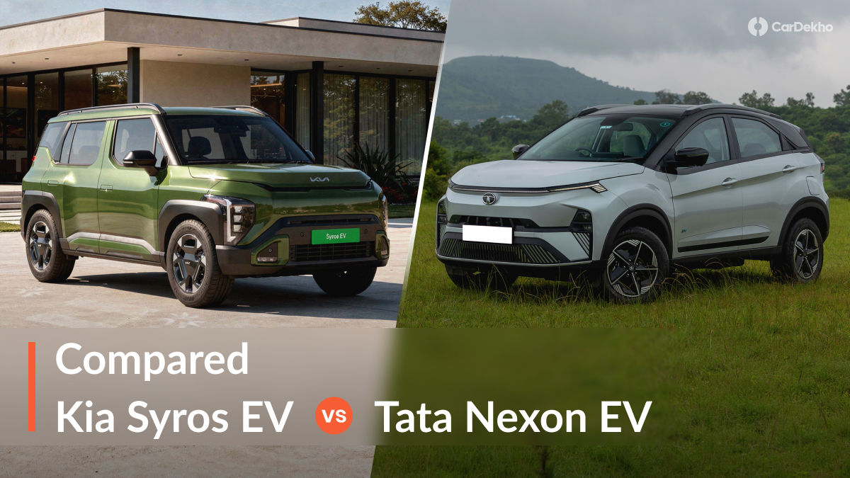 Kia Syros EV vs Tata Nexon EV