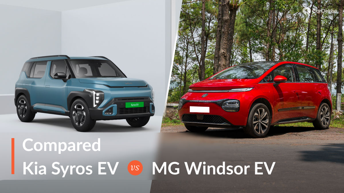 Kia Syros EV Vs MG Windsor EV