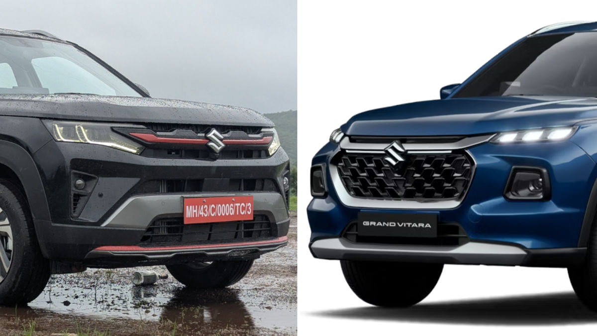 Maruti Brezza Facelift vs Grand Vitara