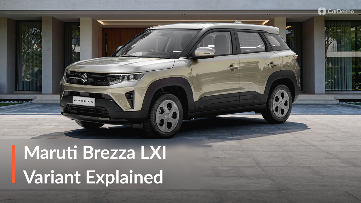 Maruti Brezza Facelift LXI Explained