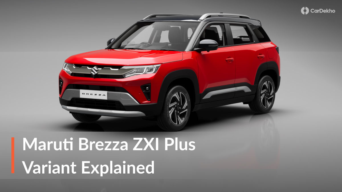 Maruti Brezza ZXI Plus
