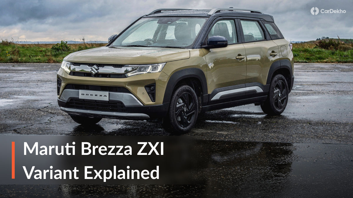 Maruti Brezza Facelift ZXI Explained