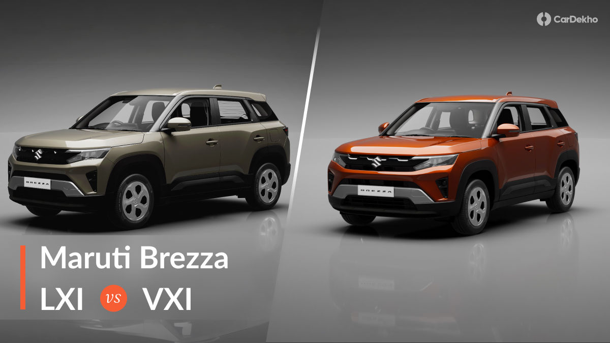 2026 Brezza LXI vs VXI