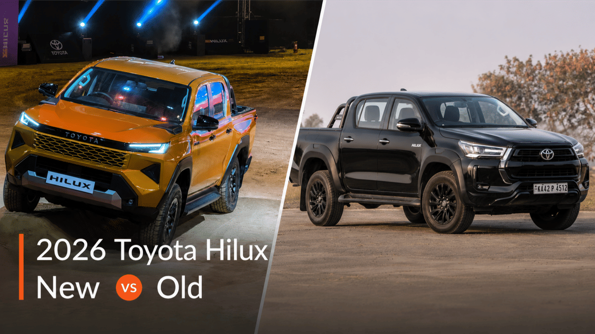 Toyota Hilux Old Vs New