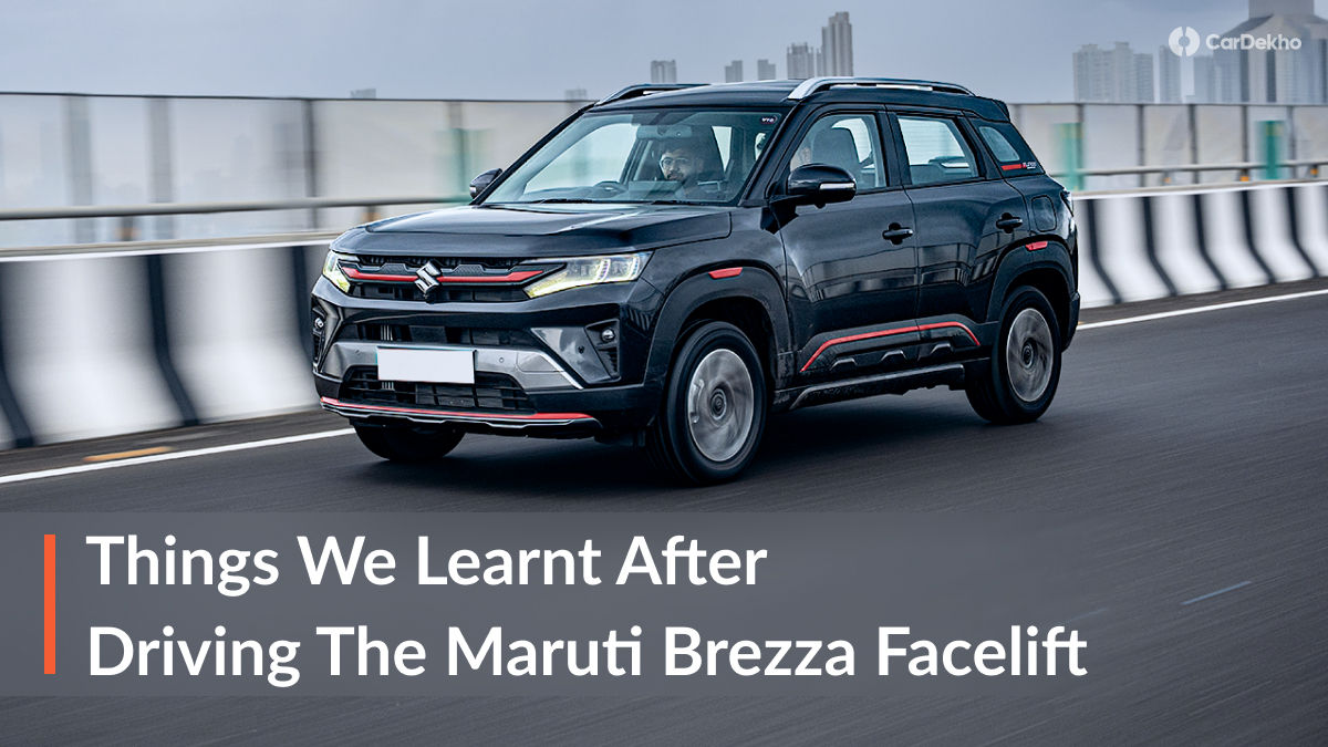 2026 Maruti Brezza Facelift Drive Review