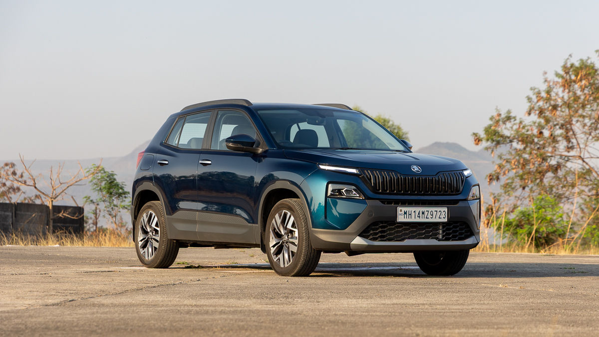 Skoda Kylaq Front Quarter