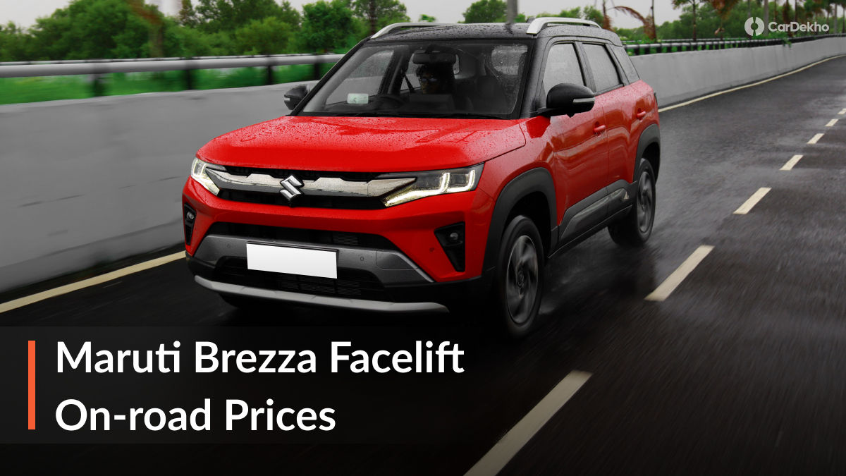 Maruti Brezza On-road Prices In India