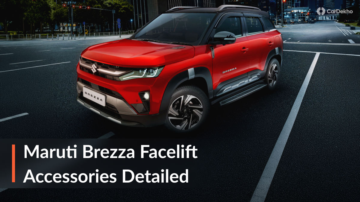 Maruti Brezza Accessories List