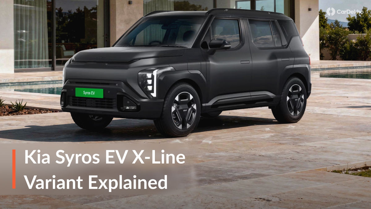 Kia Syros EV X-Line Variant Explained