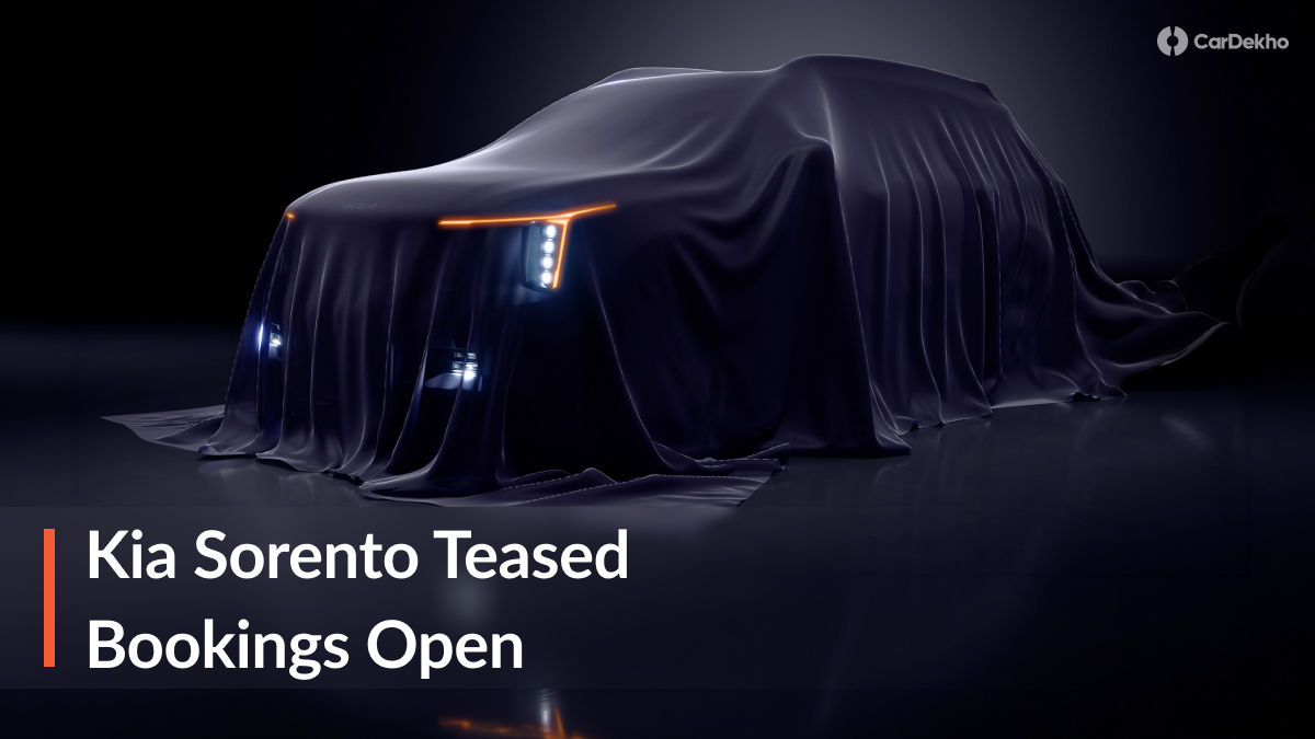 Kia Sorento Teased Kia Sorento Teased