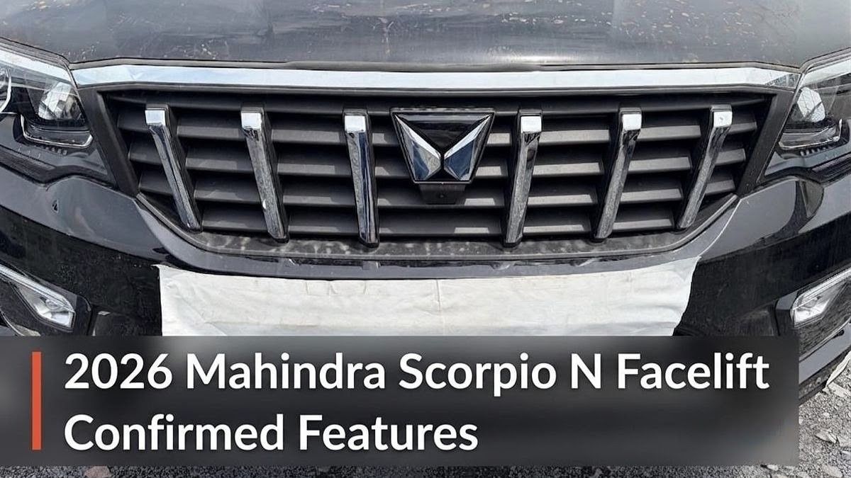 Mahindra Scorpio N Facelift Confirmed Features