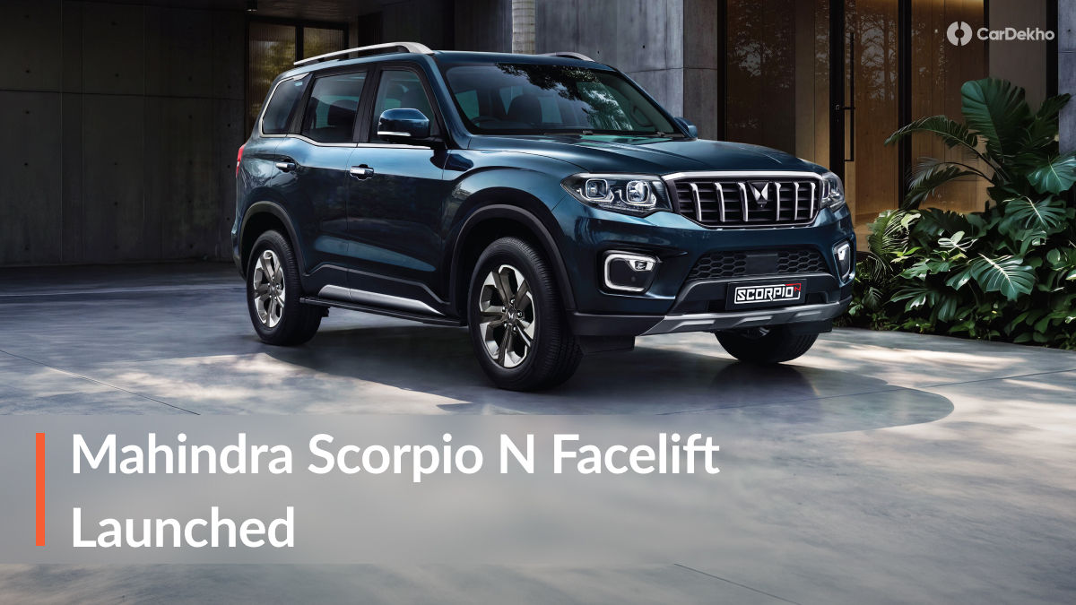 Mahindra Scorpio N Facelift Mahindra Scorpio N Facelift
