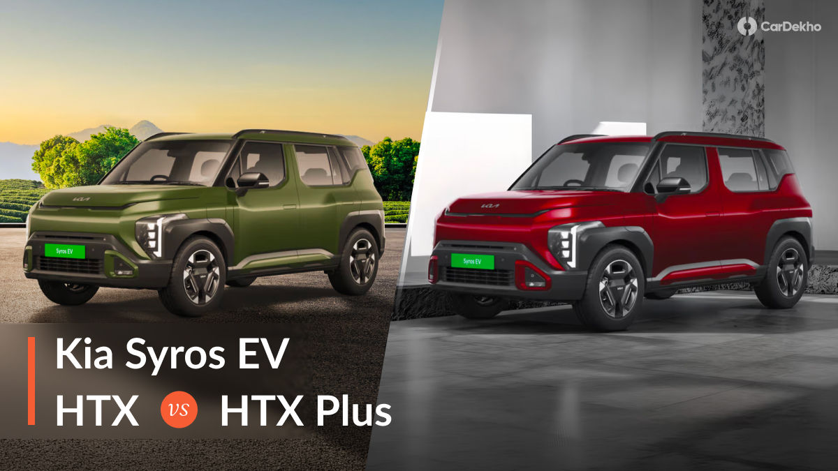 Kia Syros EV HTX Vs HTX Plus