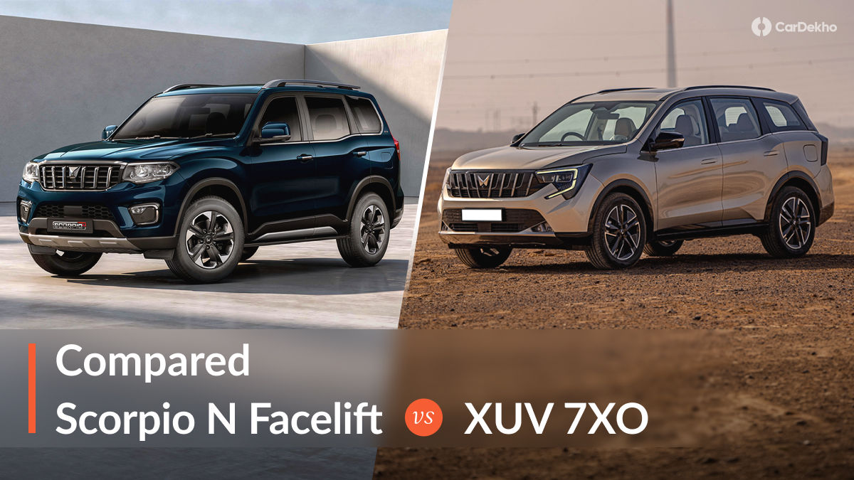 2026 Scorpio N Facelift vs XUV 7XO