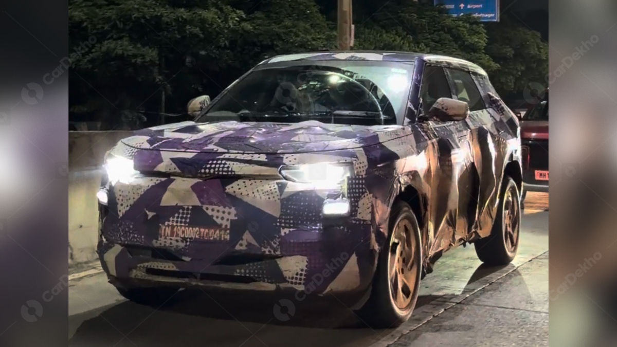 Mahindra BE 07 Spied