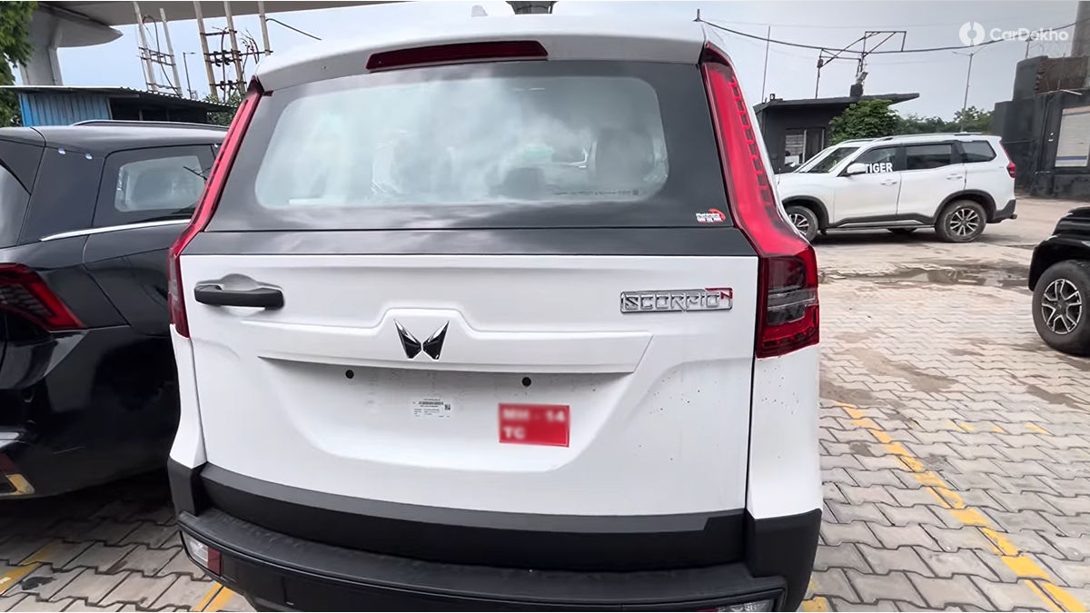 Mahindra Scorpio N Z2 Rear