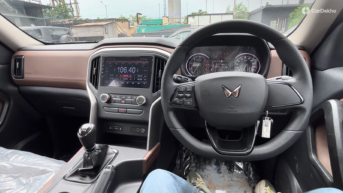 Mahindra Scorpio N Z2 Interior