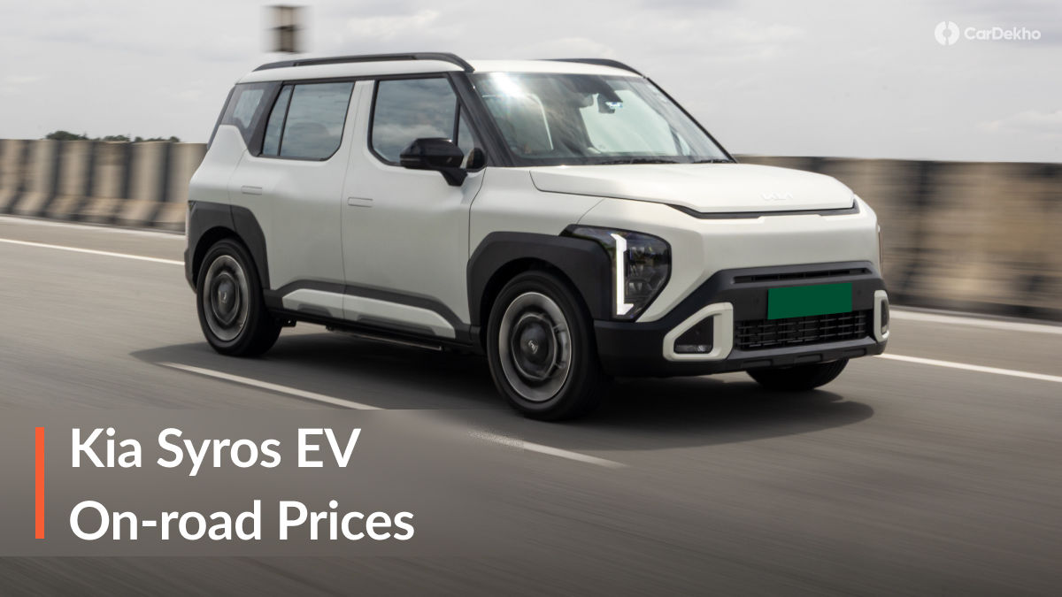 Kia Syros EV On Road Price Explained