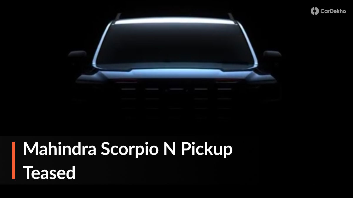 Mahindra Scorpio N Pickup Mahindra Scorpio N Pickup