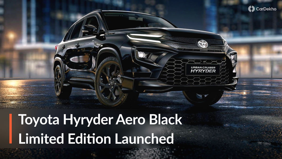Toyota Hyryder Aero Edition Toyota Hyryder Aero Edition