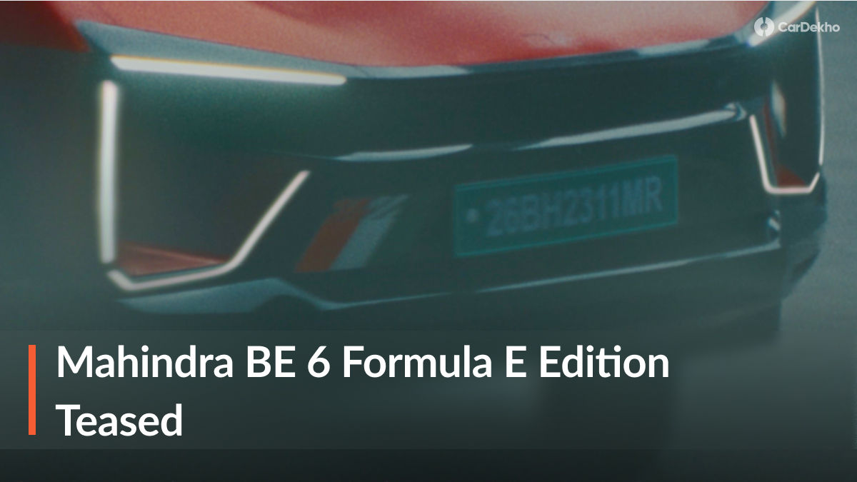 Mahindra BE 6 Formula E edition