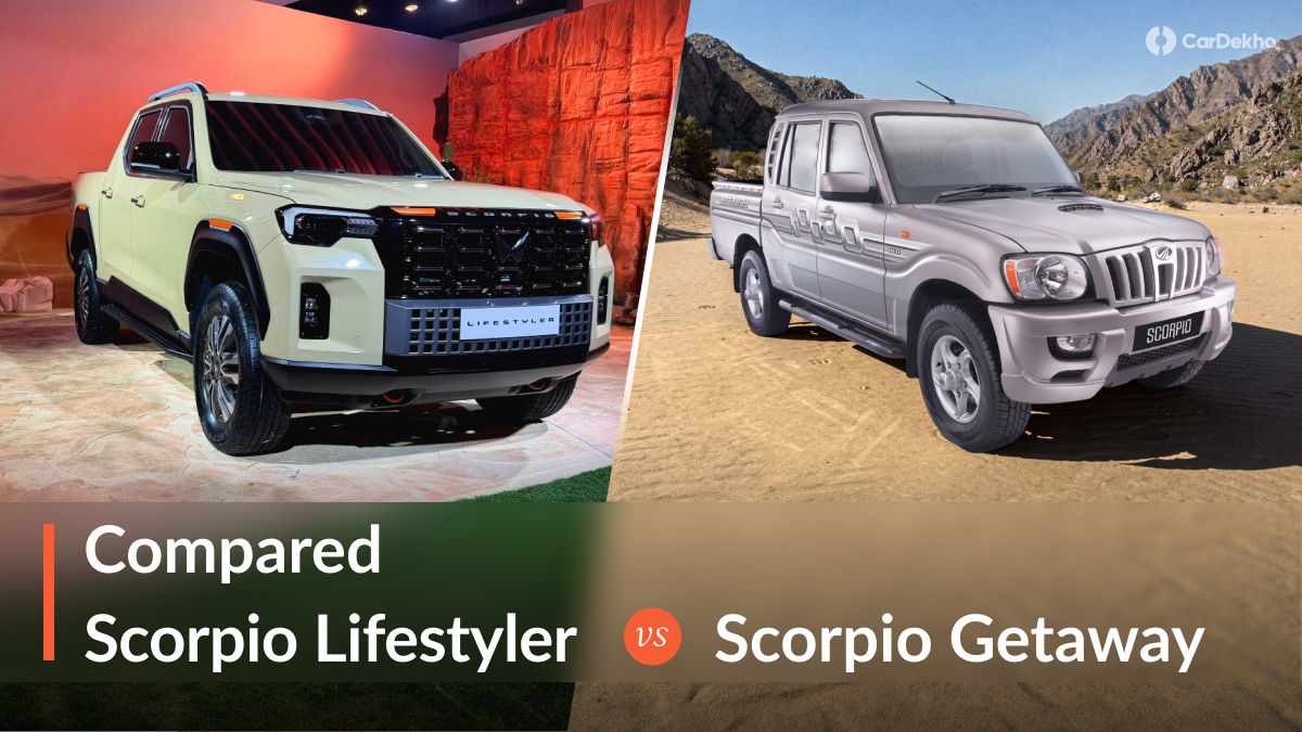 Mahindra Scorpio Lifestyler Vs Scorpio Getaway