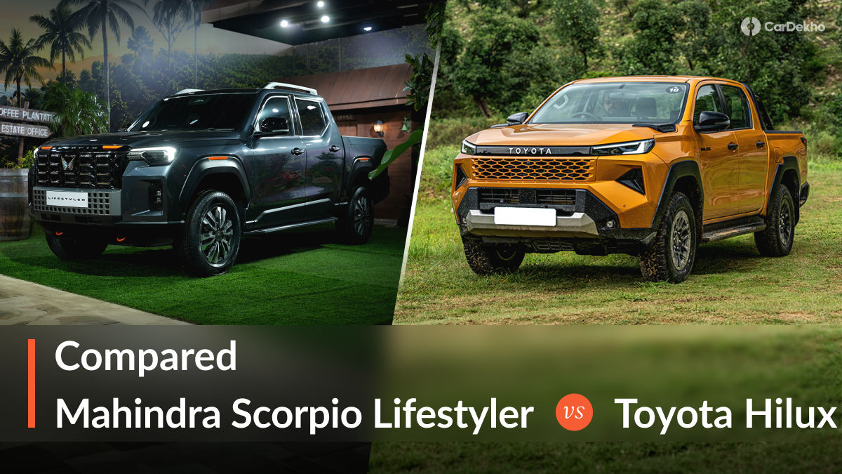Mahindra Scorpio Lifestyler Vs Toyota Hilux