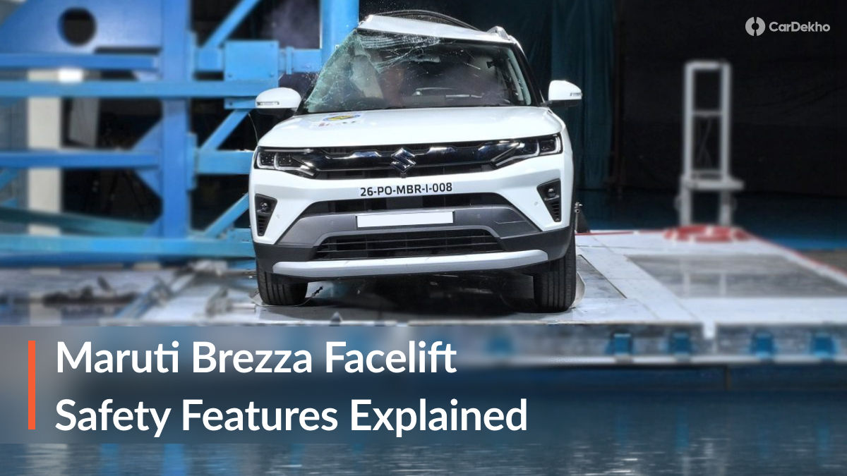 Maruti Suzuki Brezza Facelift Safety Maruti Suzuki Brezza Facelift Safety