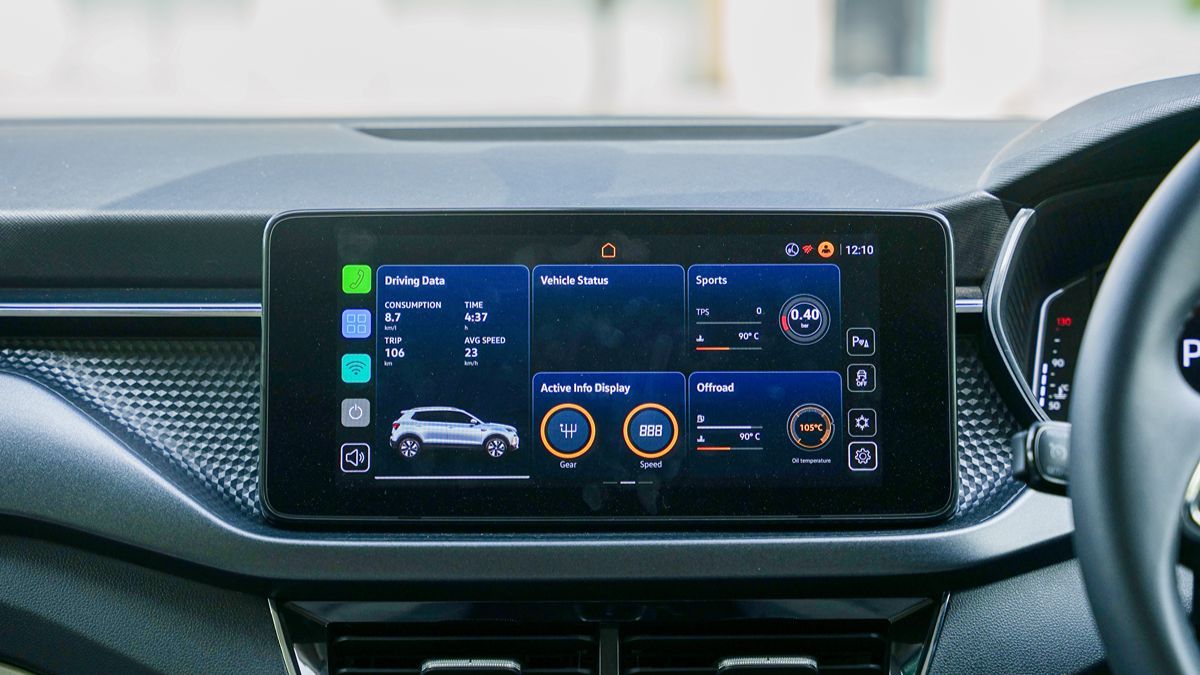 Skoda Kushaq Infotainment 