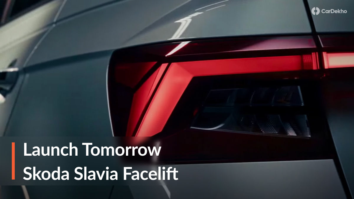 Skoda Slavia Facelift Launch Tomorrow