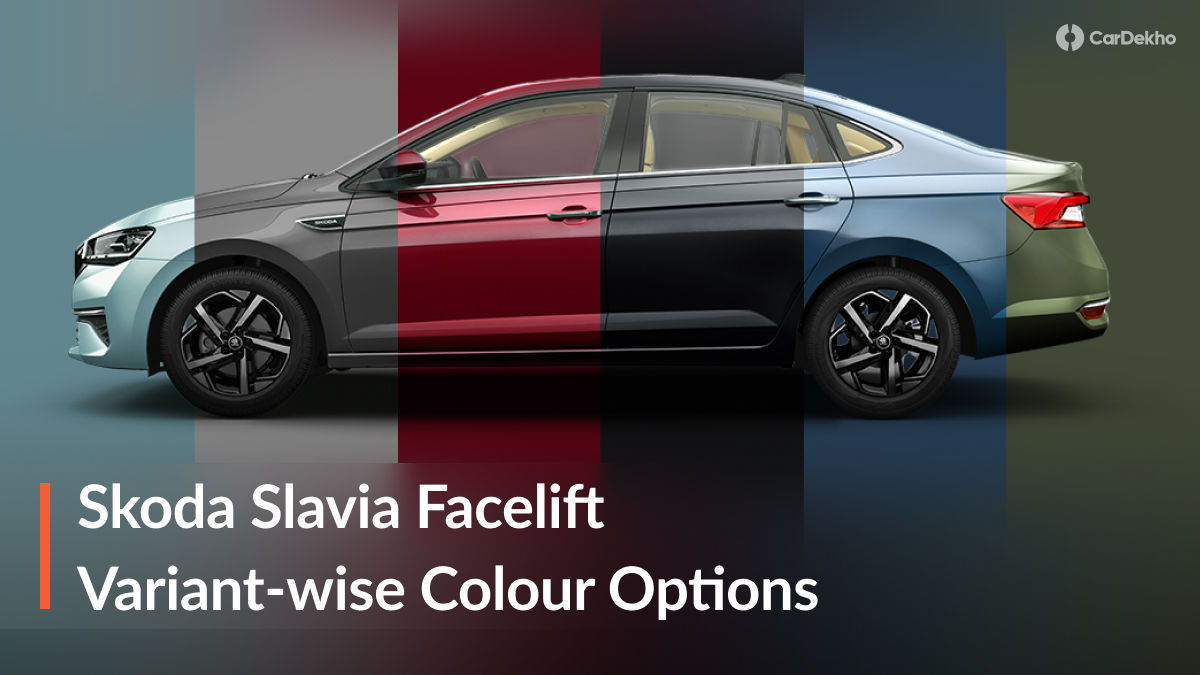 Skoda Slavia Colour Options