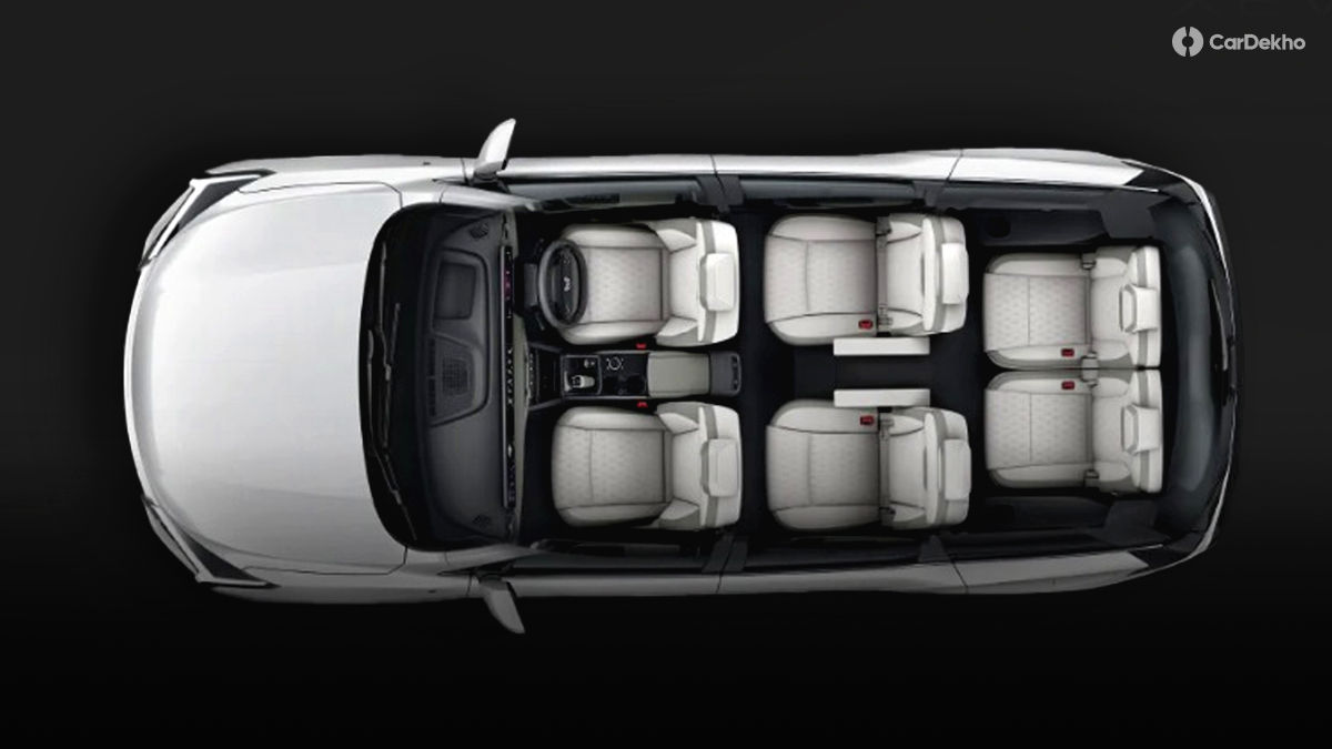 Mahindra XEV 9S Captain Seat Layout