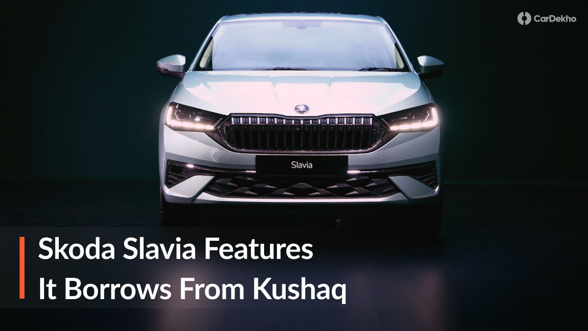 Slavia Facelift Features From Kushaq