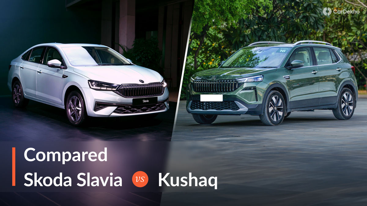 Skoda Slavia vs Skoda Kushaq