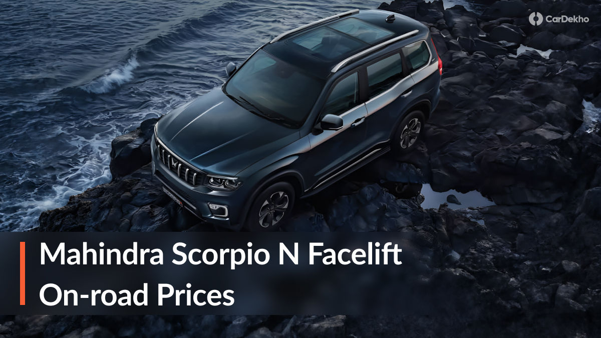 Mahindra Scorpio N On-road Prices Mahindra Scorpio N On-road Prices