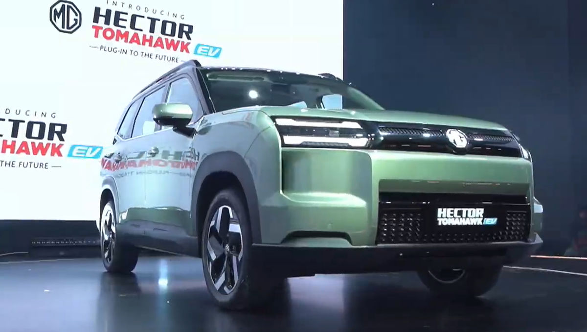 MG Hector Tomahawk EV