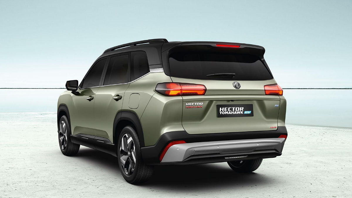 MG Hector Tomahawk EV