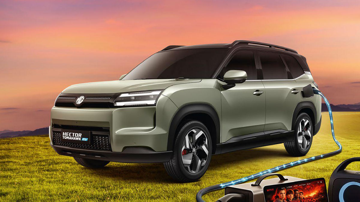 MG Hector Tomahawk EV