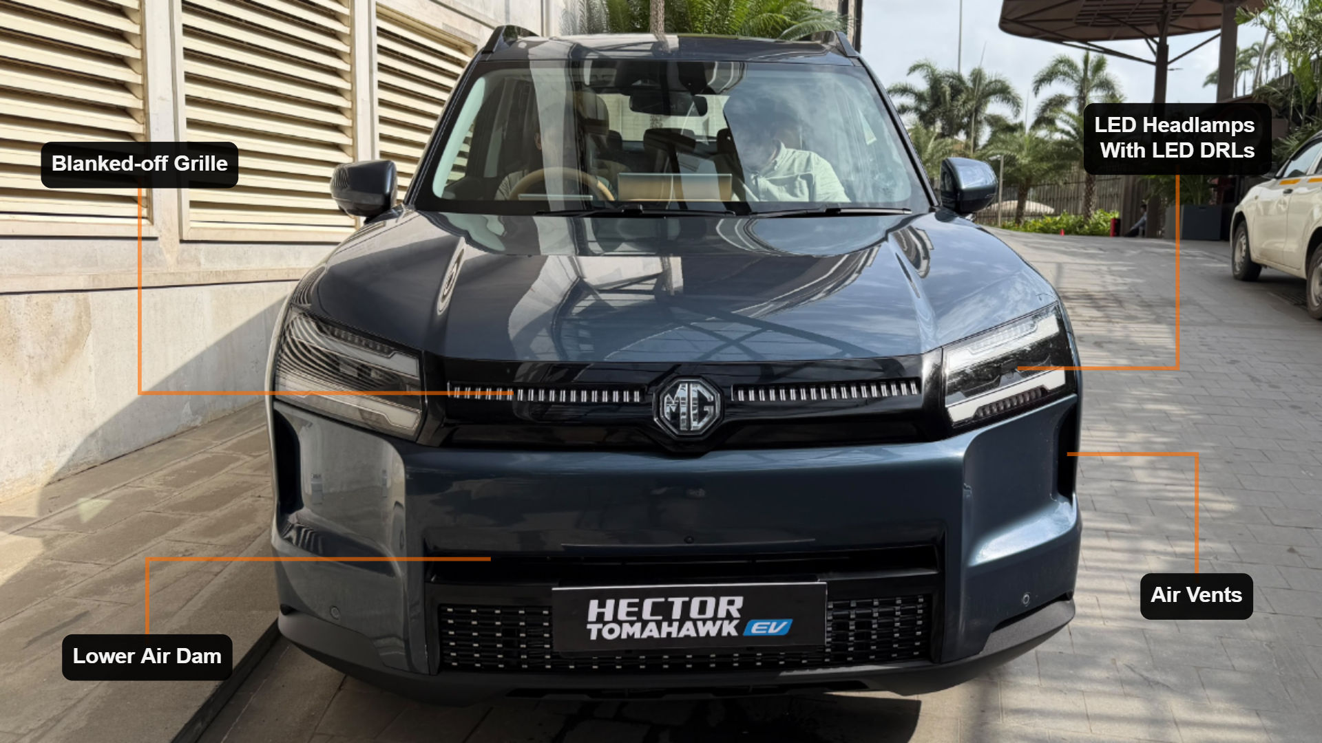 MG Hector Tomahawk EV