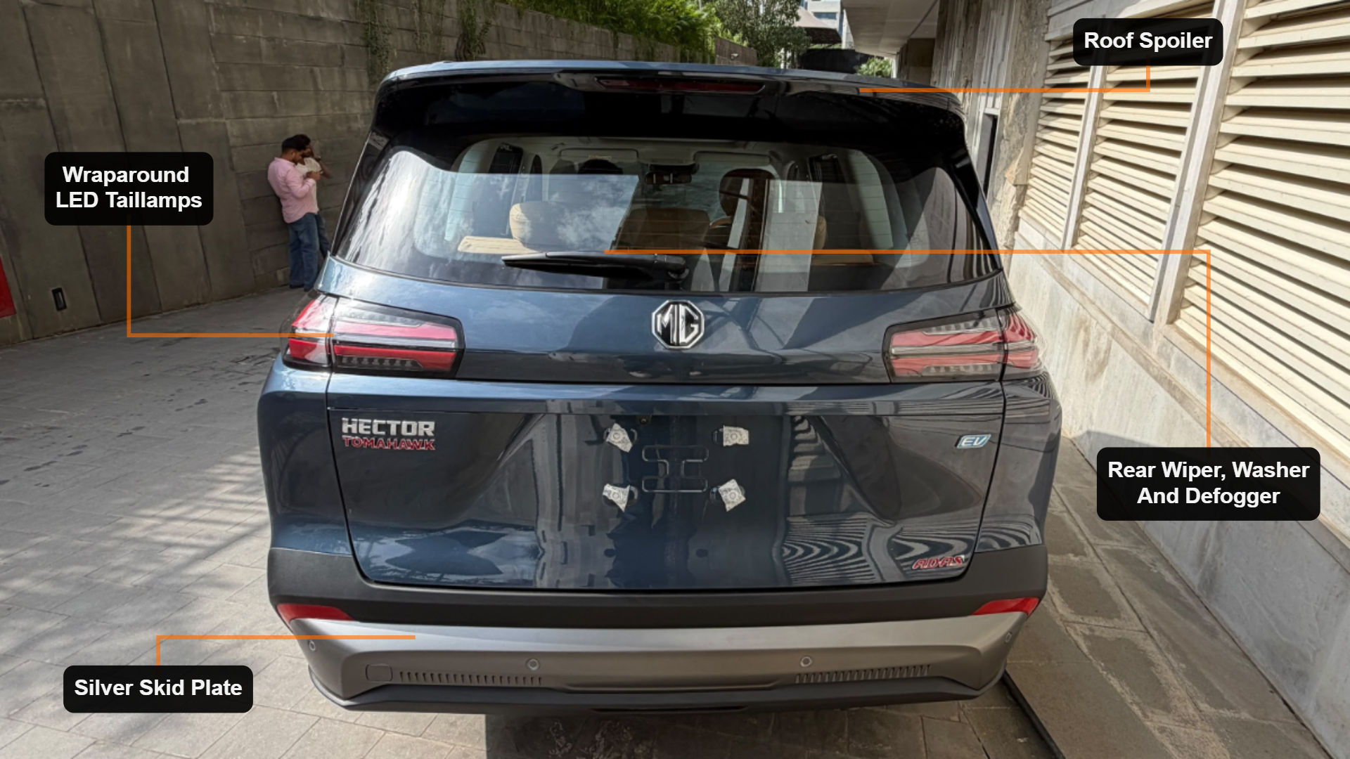 MG Hector Tomahawk EV