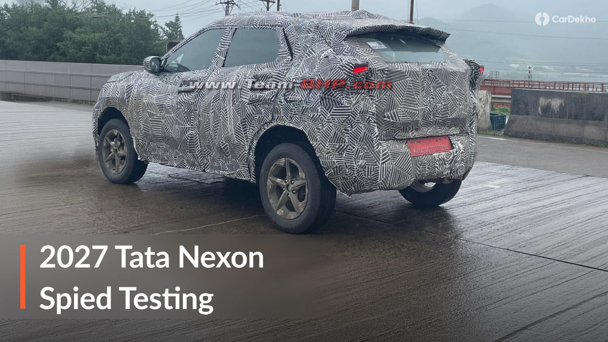 2027 Tata Nexon Spied