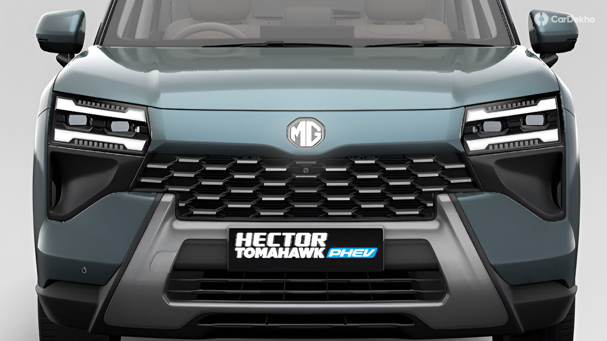 MG Hector Tomahawk PHEV Front Grille
