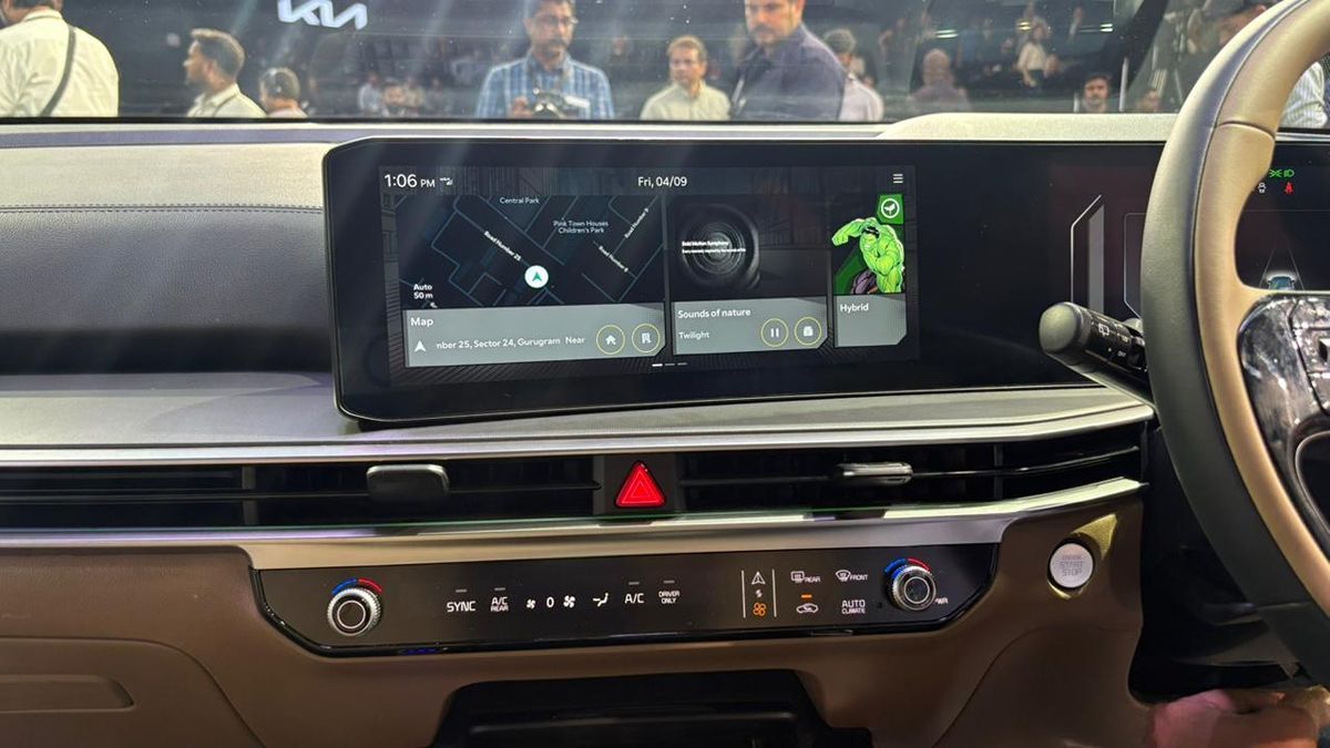 Kia Sorento Infotainment Display