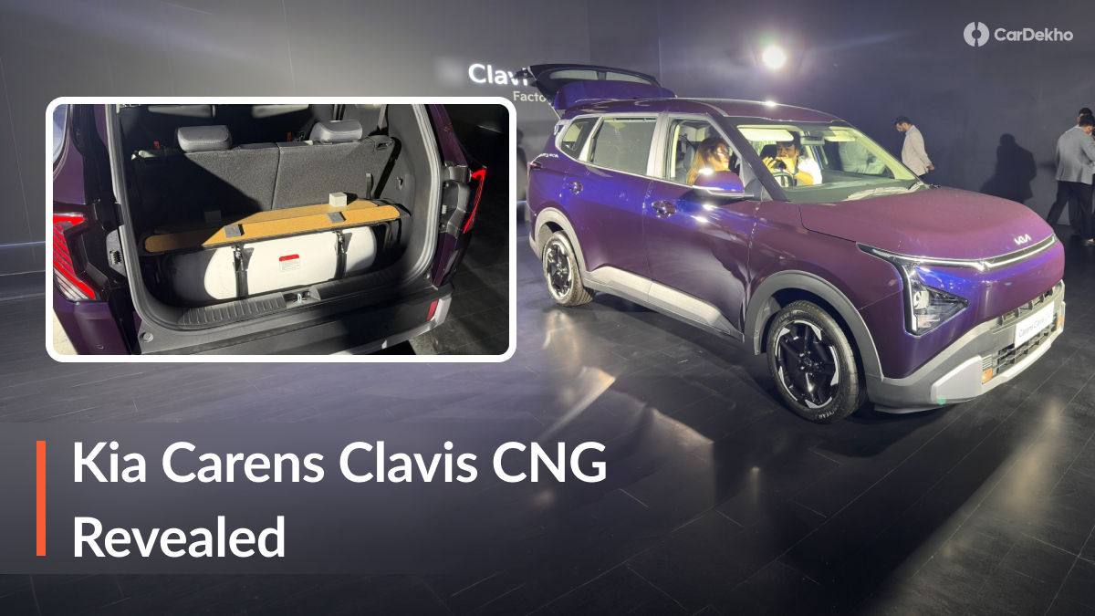 Kia Carens Clavis CNG Revealed